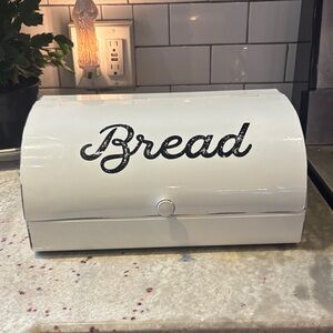 White Bread Box Storage Canister by